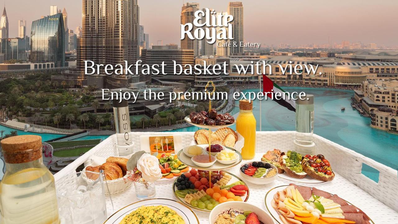 Elite Royal Apartment - T3 - Full Burj Khalifa & Fountain View Dubái Exterior foto