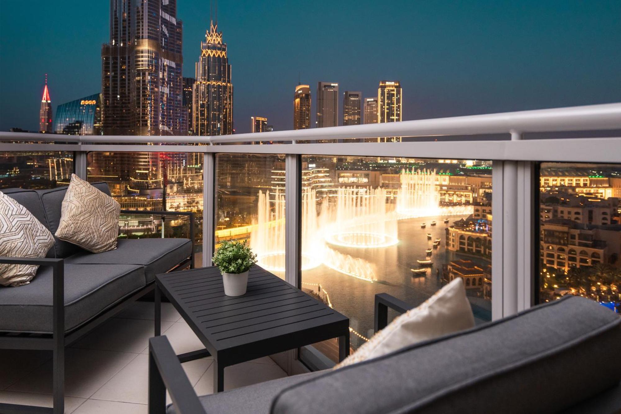 Elite Royal Apartment - T3 - Full Burj Khalifa & Fountain View Dubái Exterior foto