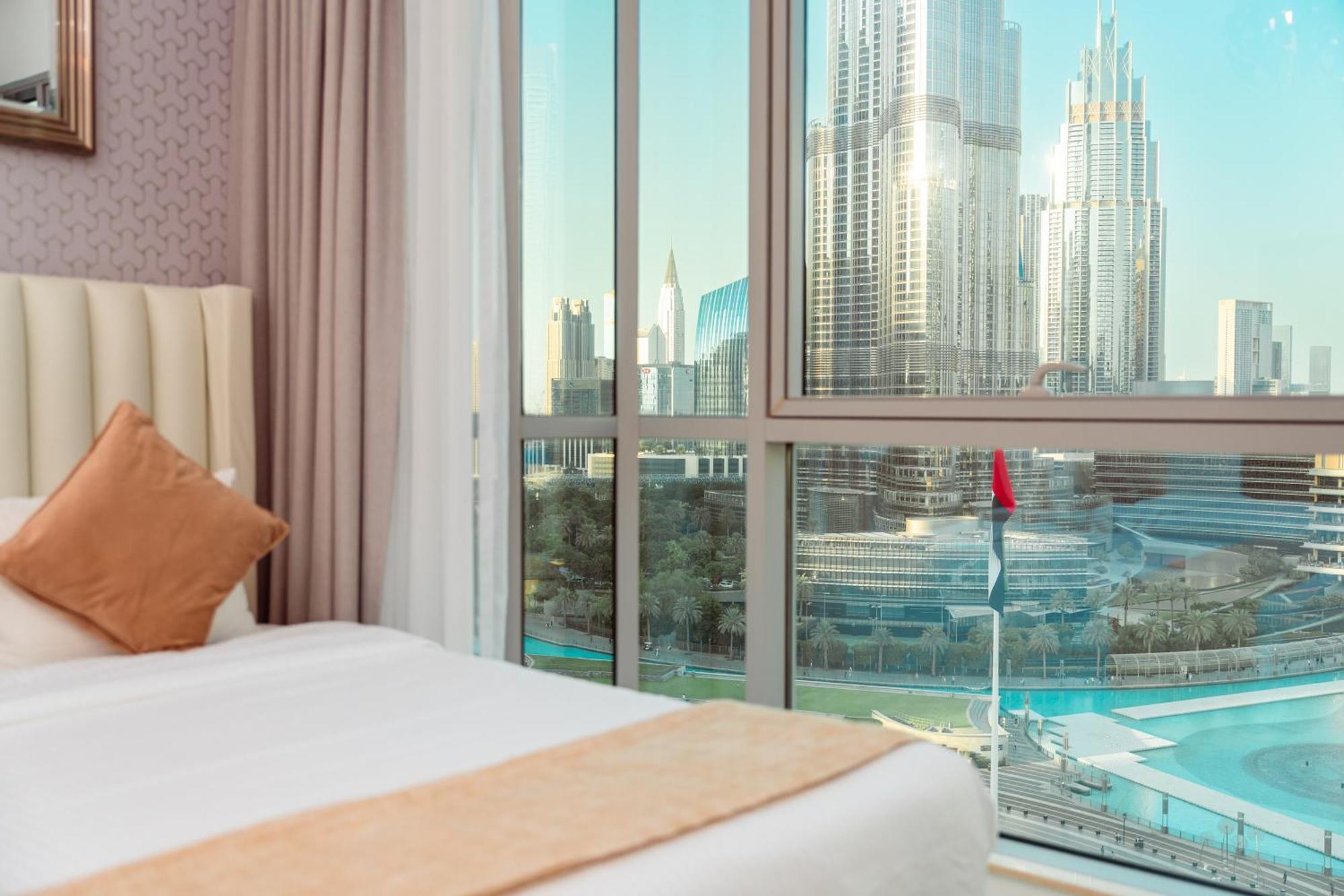 Elite Royal Apartment - T3 - Full Burj Khalifa & Fountain View Dubái Exterior foto